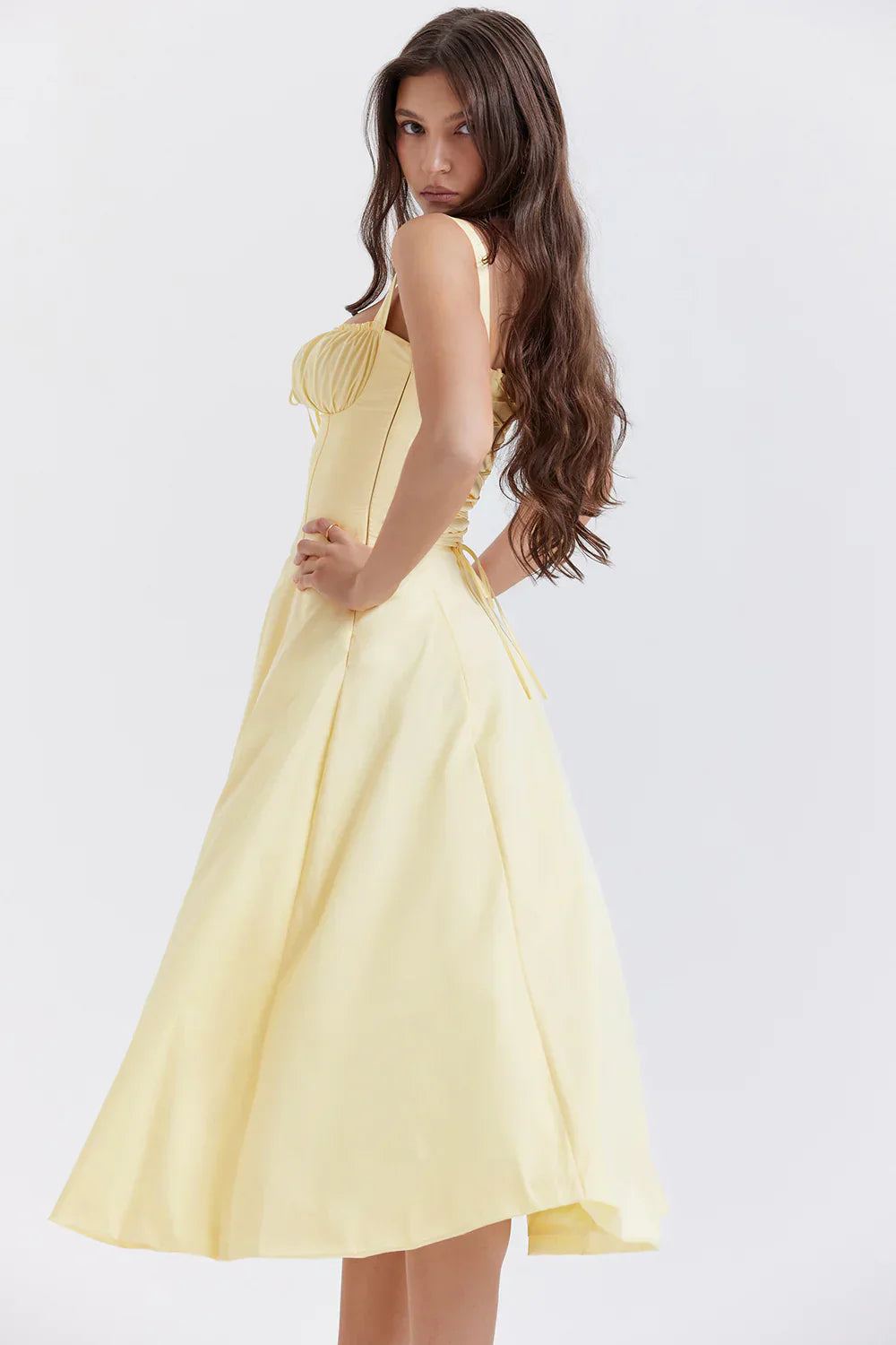 Emily™ | VESTIDO MIDI CORSÉ
