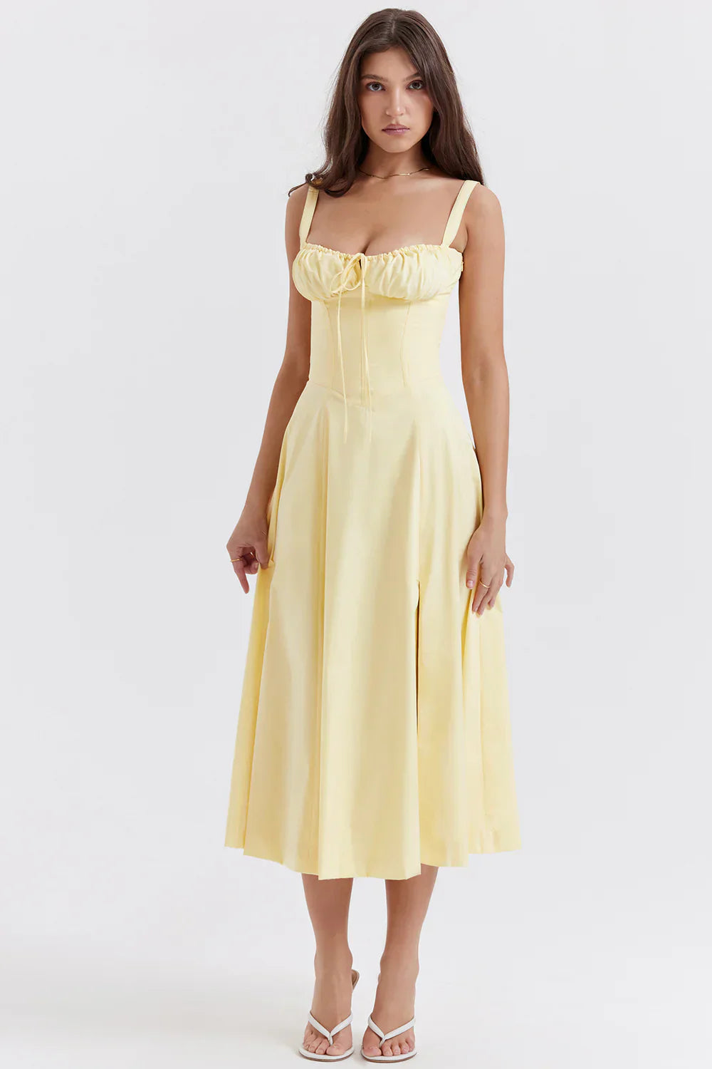 Emily™ | VESTIDO MIDI CORSÉ