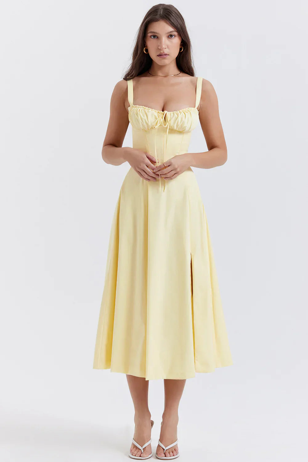 Emily™ | VESTIDO MIDI CORSÉ