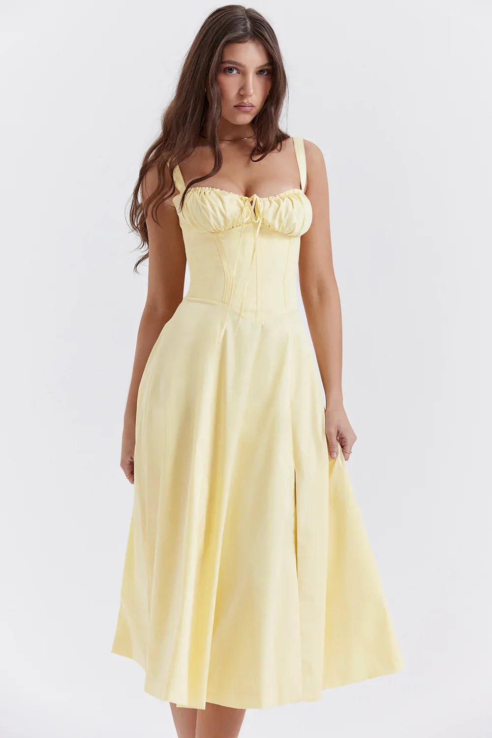Emily™ | VESTIDO MIDI CORSÉ