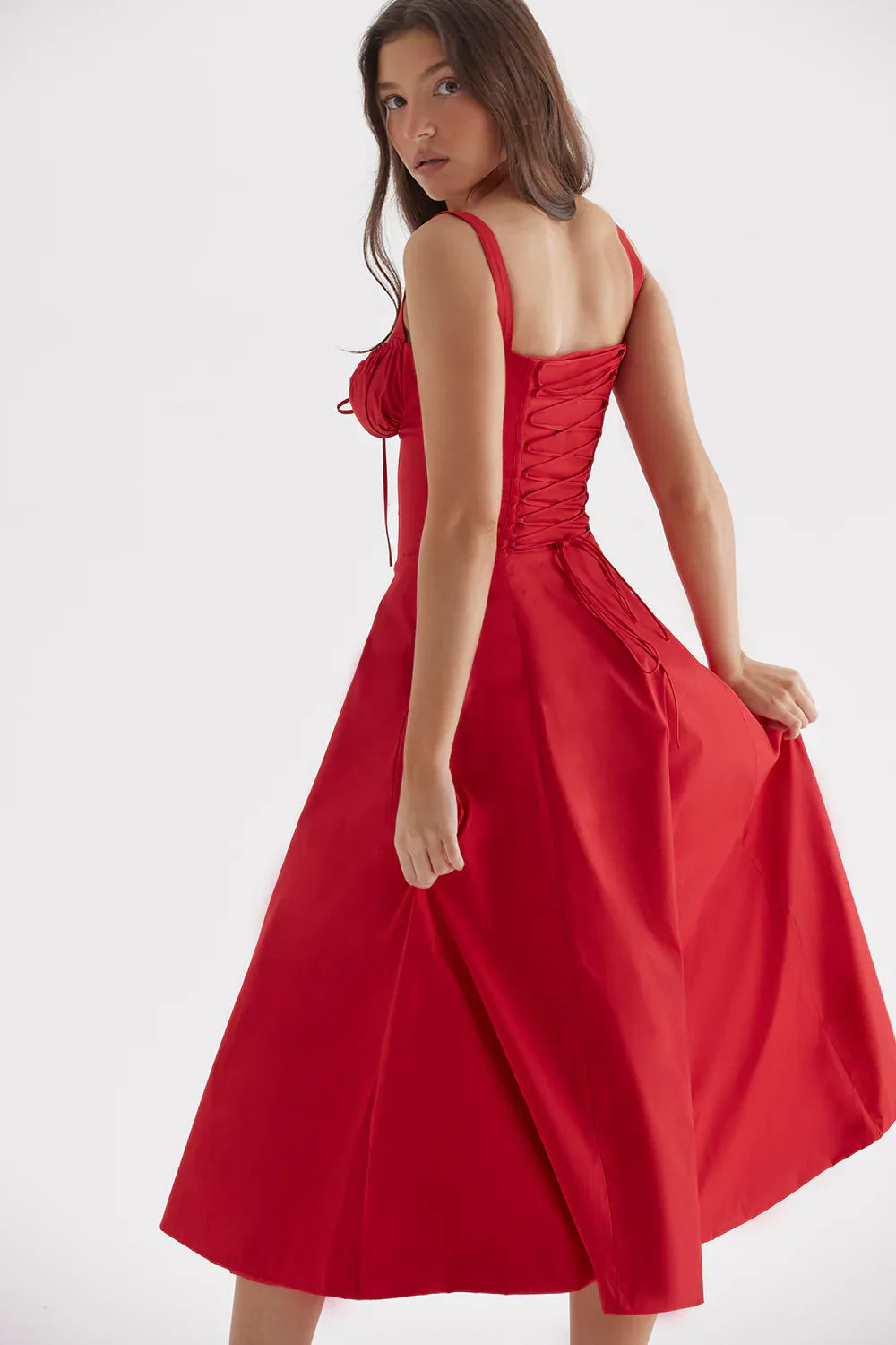 Emily™ | VESTIDO MIDI CORSÉ