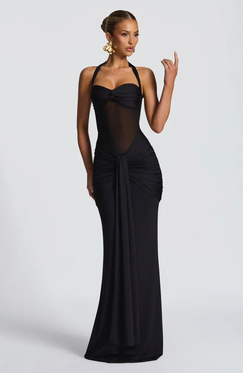 Scarlet™ | VESTIDO MAXI ESCARLATA