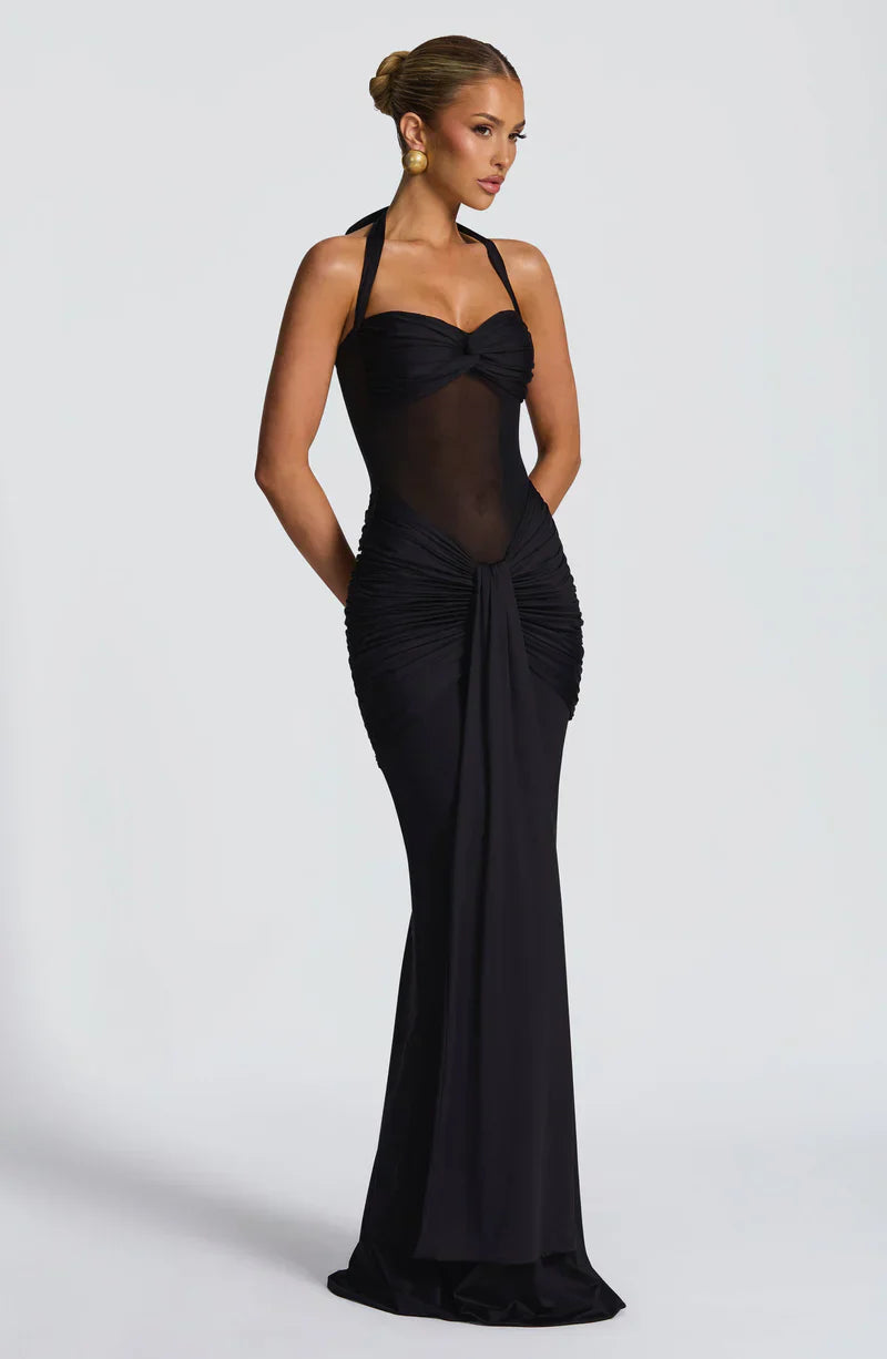 Scarlet™ | VESTIDO MAXI ESCARLATA