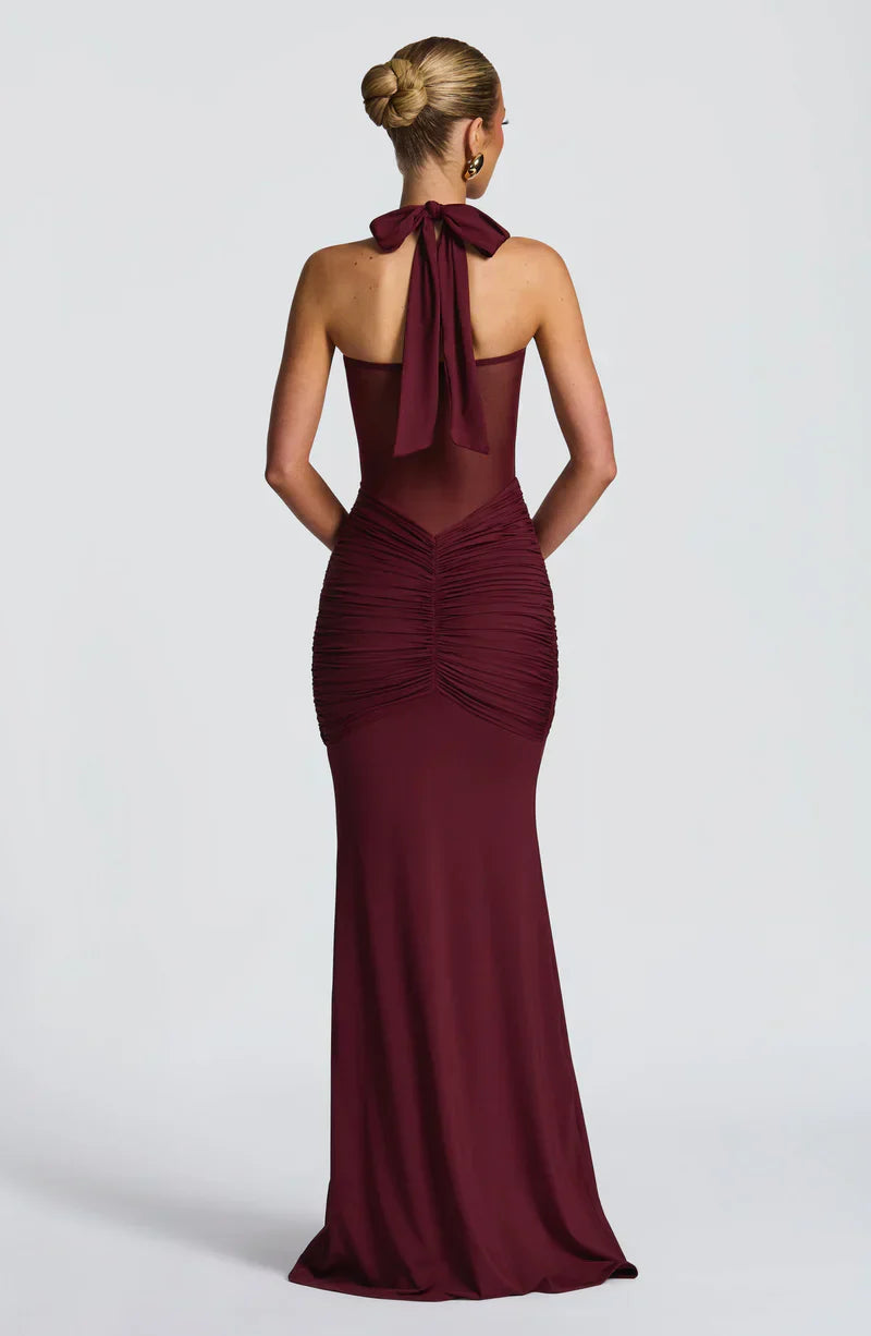 Scarlet™ | VESTIDO MAXI ESCARLATA