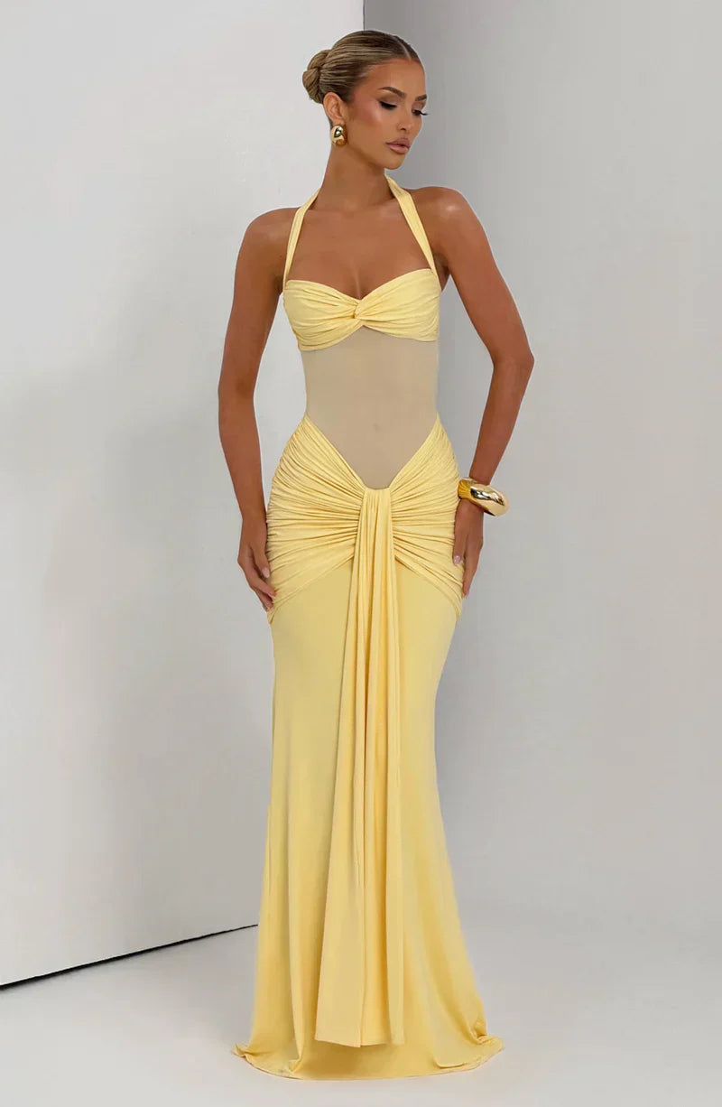 Scarlet™ | VESTIDO MAXI ESCARLATA