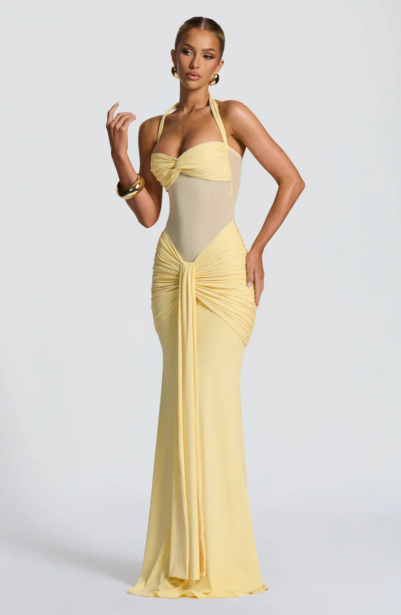 Scarlet™ | VESTIDO MAXI ESCARLATA