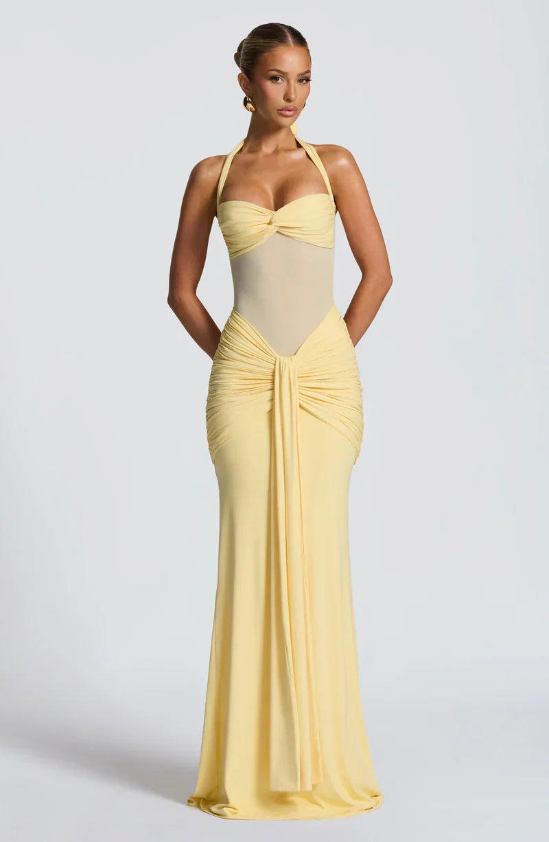 Scarlet™ | VESTIDO MAXI ESCARLATA