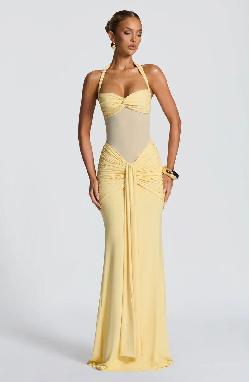 Scarlet™ | VESTIDO MAXI ESCARLATA